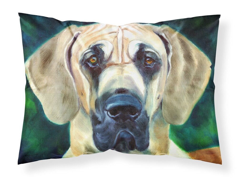 9219 7444PILLOWCASE Great Dane Lookin at You Fabric Standard Pillowcase